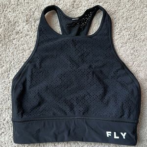 Lululemon Black High Neck Sports Bra